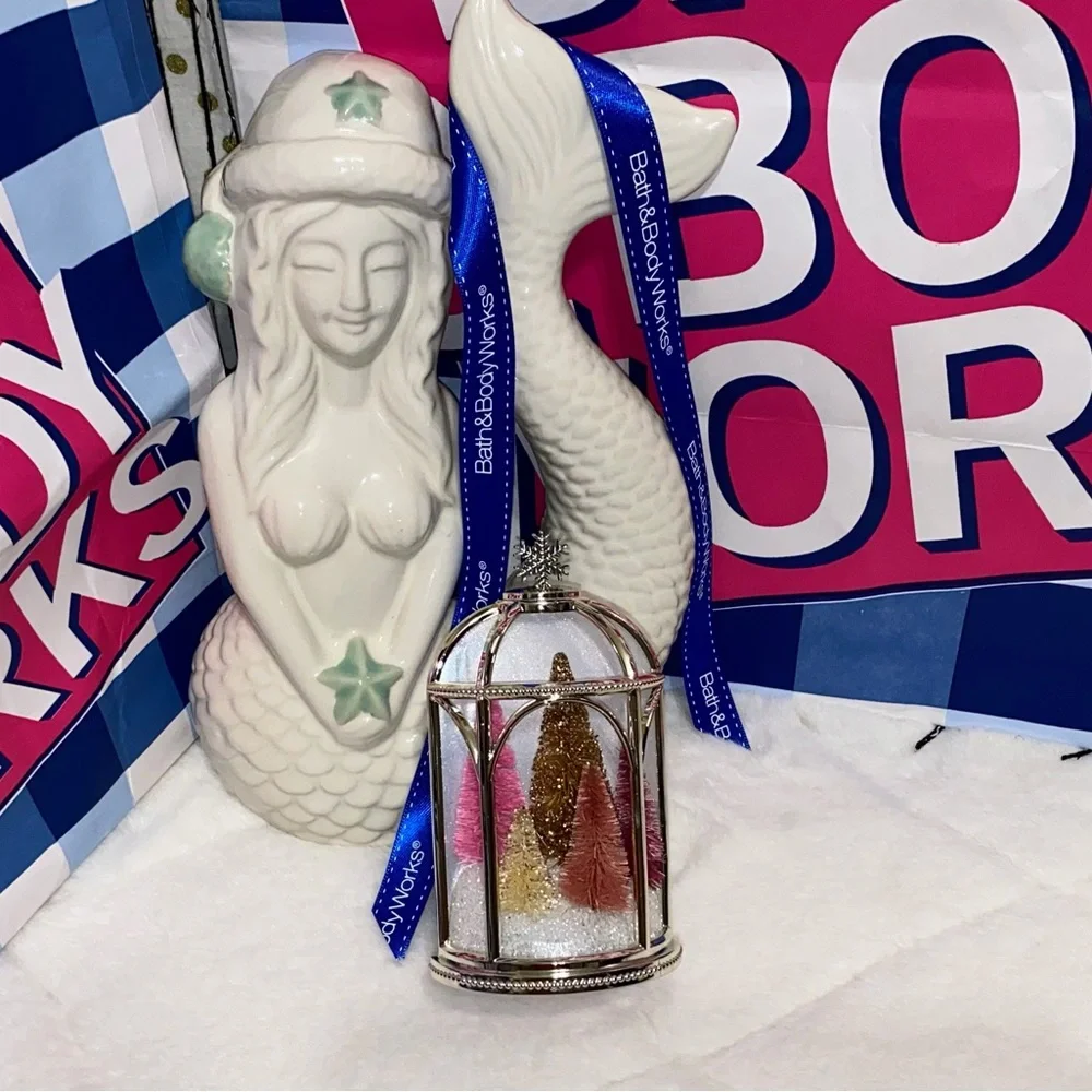 BATH AND BODY WORKS COLORFUL WINTER DOME NIGHTLIGHT WALLFLOWER FRAGRANCE PLUG
